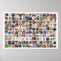 150 Foto-Collage Individuelles Bilderraster