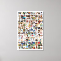 150 Foto-Collage Personalisiertes Bilderraster