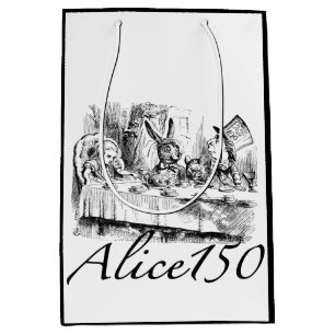 150. Jahrestag der Alice im Wunderland-Alice150 Mittlere Geschenktüte
