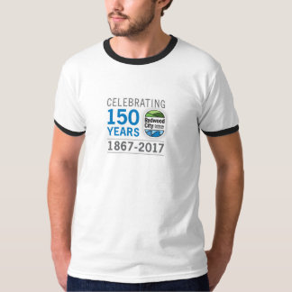 150. Jahrestag Redwood City T-Shirt