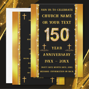 150. Kirchenfeier Ideen, 150. Einladung