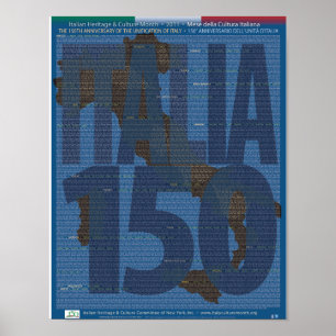 150th Jahrestags-Vereinheitlichung von Poster