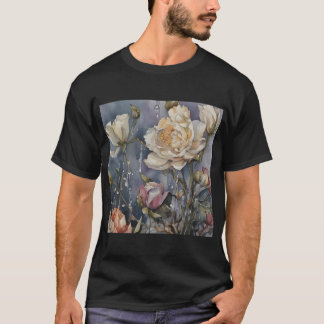 151 Schmelzen von Blume Surreal Art 3 T-Shirt