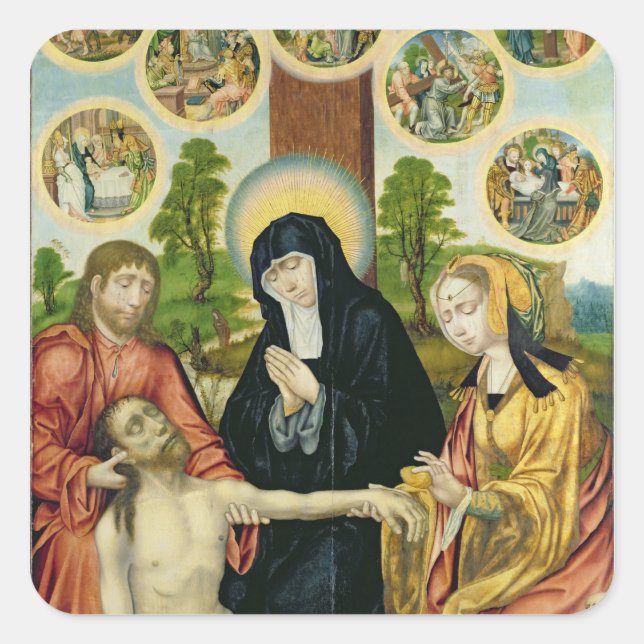1520 QUADRATISCHER AUFKLEBER (Vorderseite)