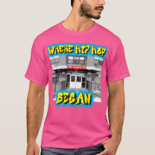 1520 Sedgwick Ave Old School Hip Hop History Graff T-Shirt