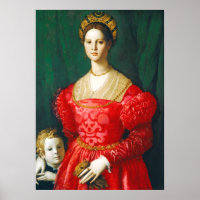 1540, eine junge Frau und ihr kleiner Junge