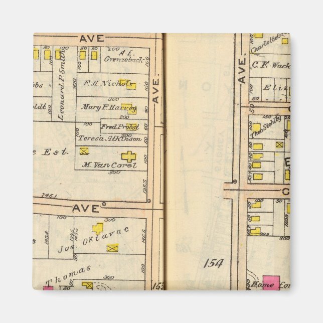 154155 New Rochelle Magnet (Vorne)