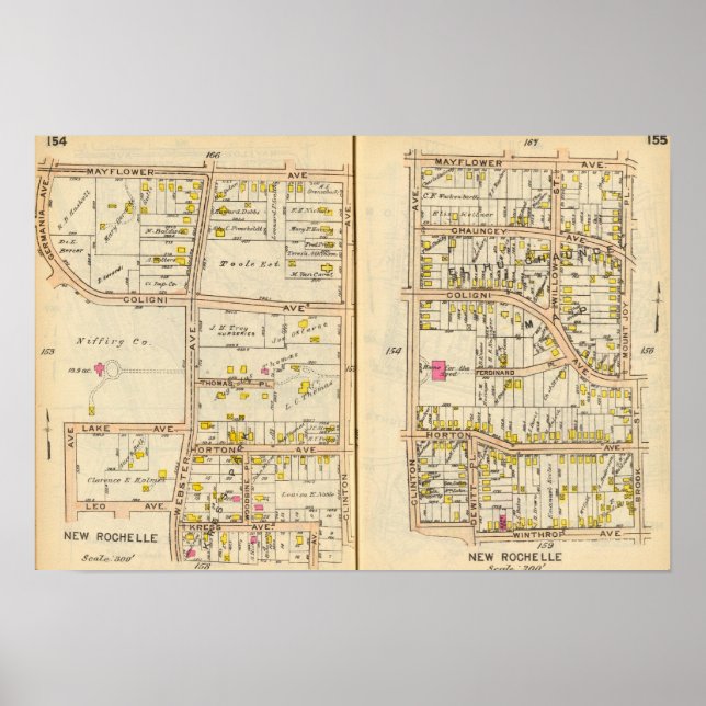 154155 New Rochelle Poster (Vorne)