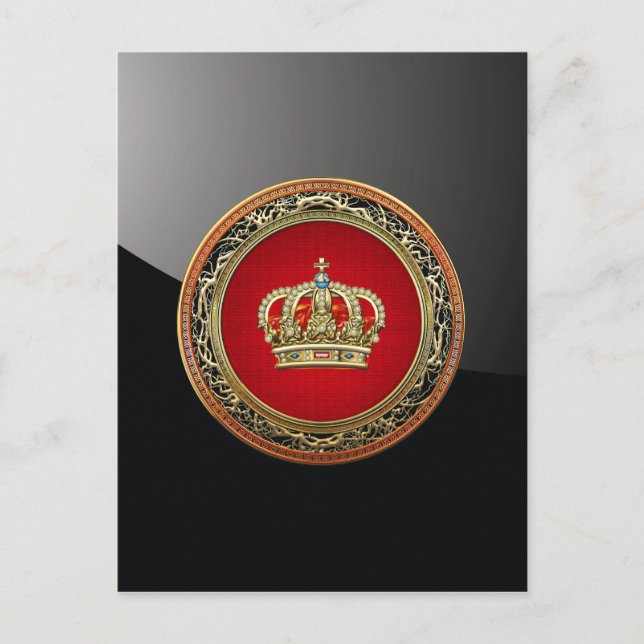 [154] Belgien: Prinzessin King-Queen Crown Postkarte (Vorderseite)