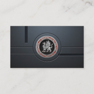 [154] Sacred Silver Griffin Visitenkarte