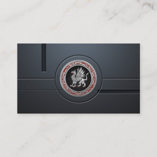 [154] Sacred Silver Griffin Visitenkarte (Vorderseite)