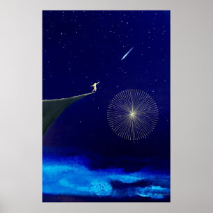 #155. Lernen' to Fly/ Bluedge? w/72 harmonik. Poster