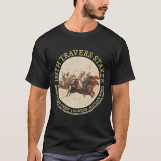 155. Travers Stakes 2024 Pferderennen Design über T-Shirt