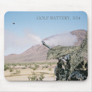 155mm Haubitze, GOLF-BATTERIE, 3/14 Mousepad