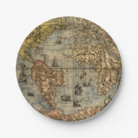 1565 Forlani AntiquevWeltkarte Renaissance