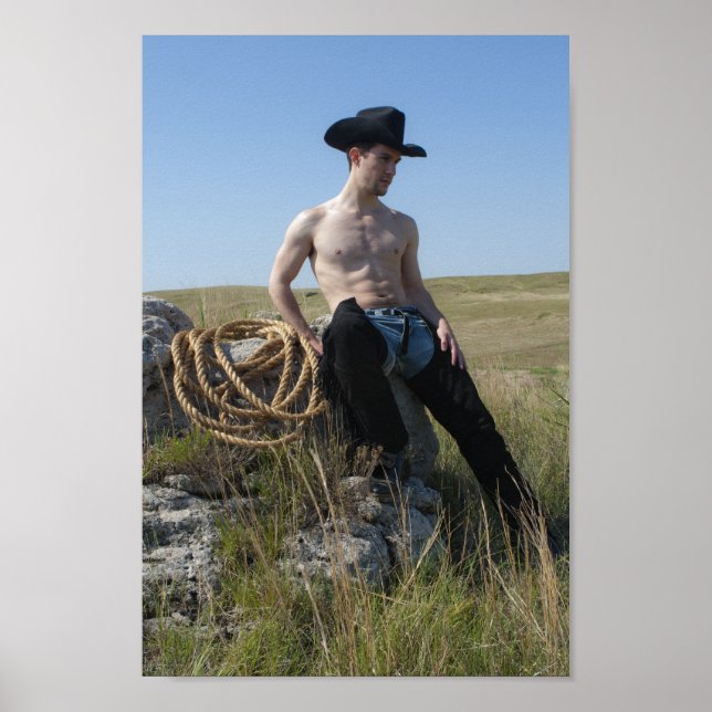15693-RA Cowboy Poster (Vorne)