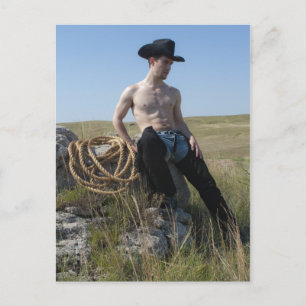 15693-RA Cowboy Postkarte
