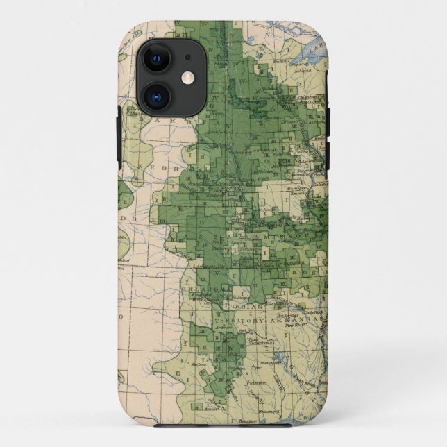 156 Wheat/sq Meile Case-Mate iPhone Hülle (Rückseite)