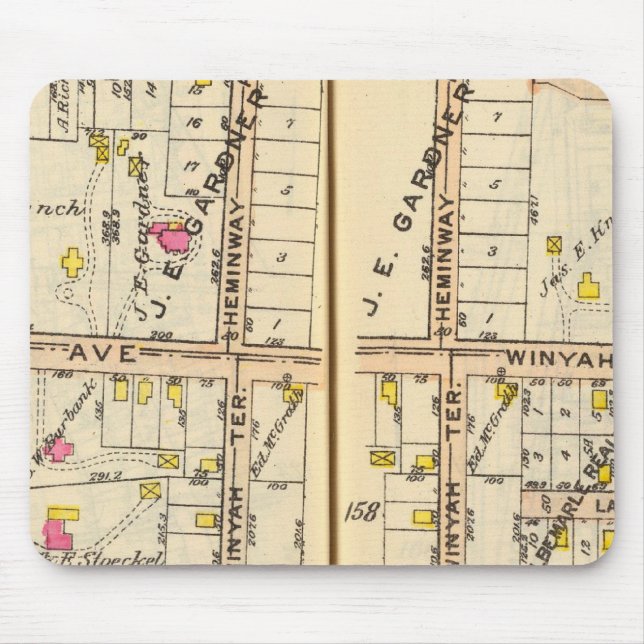 158159 New Rochelle Mousepad (Vorne)