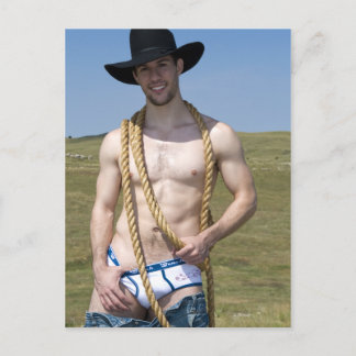 15867-RA Cowboy Postkarte