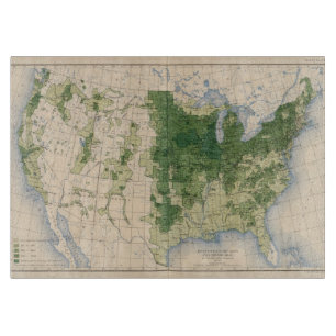 158 Oats/sq Meile Schneidebrett