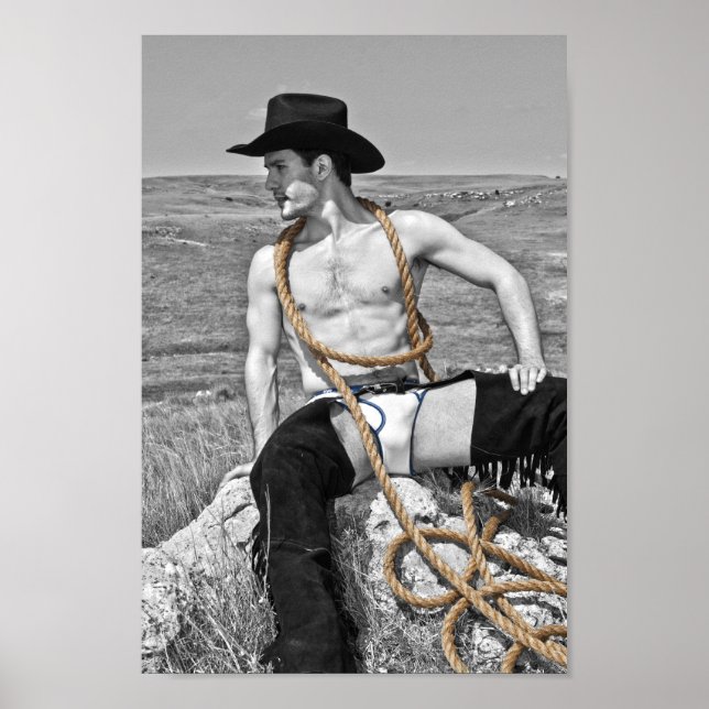 15912-RA Cowboy Poster (Vorne)