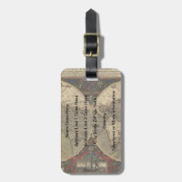 1595 Vintage Weltkarte von Jodocus Hondius