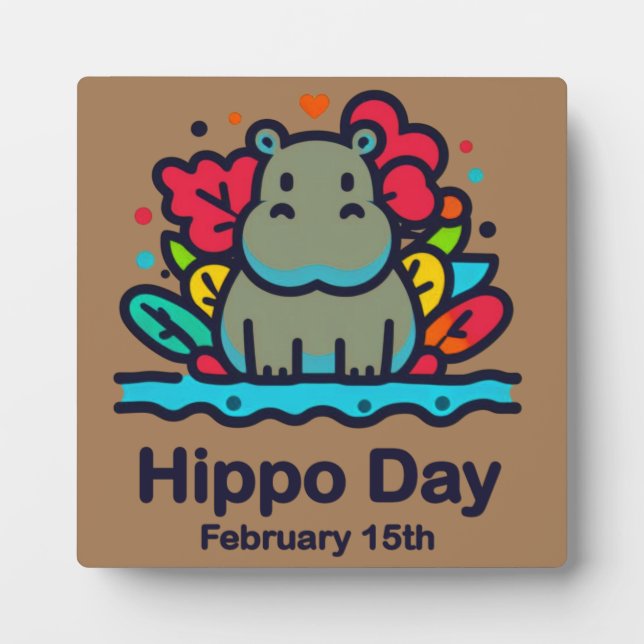 15.02. Hippo-Tag Fotoplatte (Vorderseite)