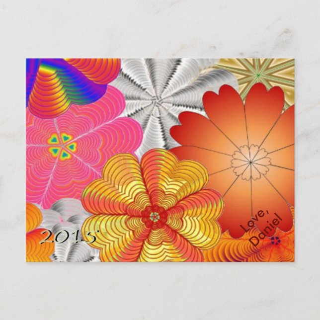 15.05.1.Mom.POSTCARD.BUTTERFLY.daniel Postkarte (Vorderseite)