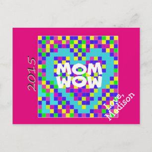 15.05.1.Mom.POSTCARD.BUTTERFLY.madison Postkarte