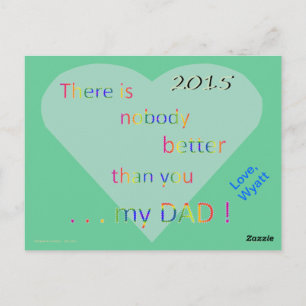 15.05.1 VATER CARD.wyatt t Postkarte