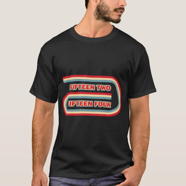15 25 Vierzehn-Race-Track-Board-Kribbeln T-Shirt (Vorderseite)