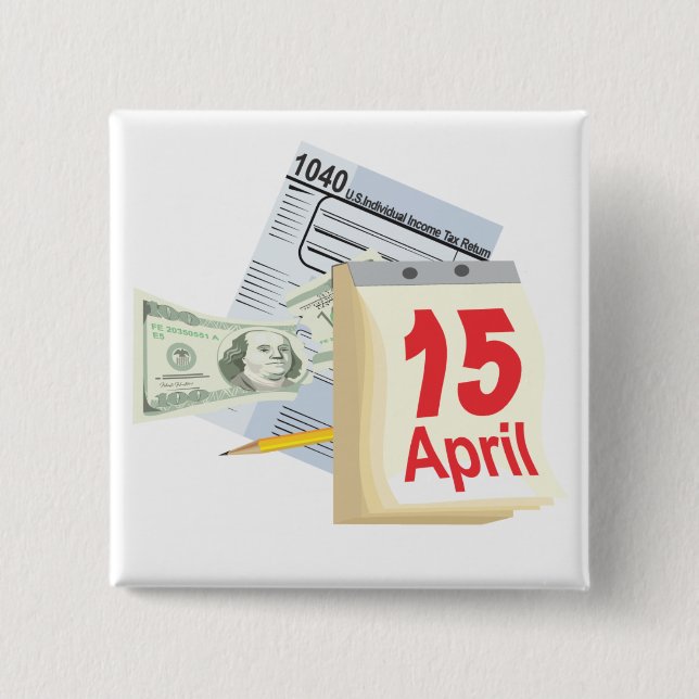 15. April - Button (Vorderseite)