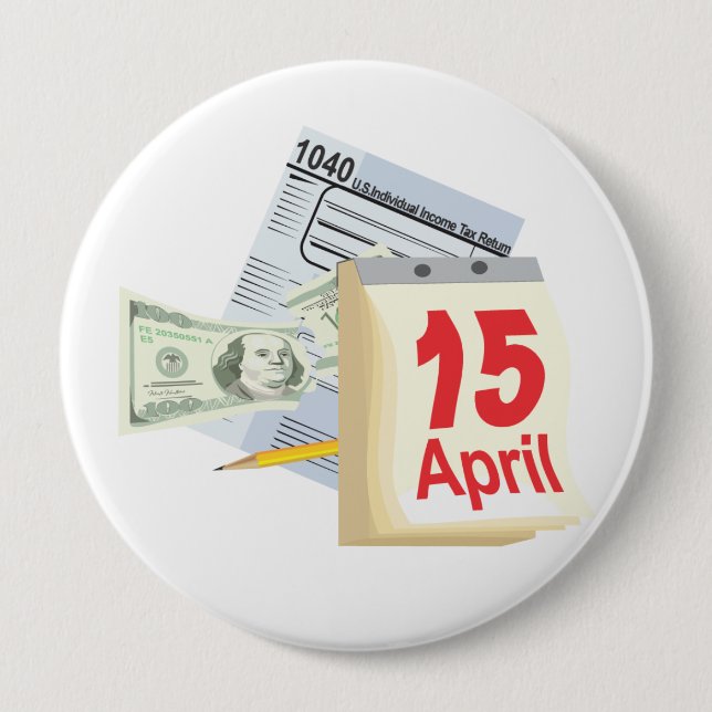 15. April - Button (Vorderseite)