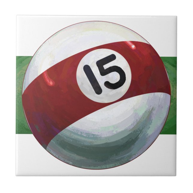 15 Ball Fliese (Vorderseite)