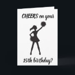 ** 15. BIRTHTAG** SCHREIBEN AN SIE!!! KARTE<br><div class="desc">ICH ERINNERE MICH NOCH AN "MEIN" ***15. BIRTHTAG*** UND ES SCHEINT,  ALS WAR ES JÜNGSTE GESTERN (HA HA),  DAMIT NICHT VERGESSEN,  EIN FREUND- ODER FAMILIENMITGLIED LASSEN WISSEN,  DASS "SIE" AN "IHR ** 16. BIRTHTAG**** EINE COOLE UND EINDEUTIGE KARTE!</div>