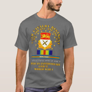 15. Cavalry Regiment All for One AEF w SVC WWI T-Shirt