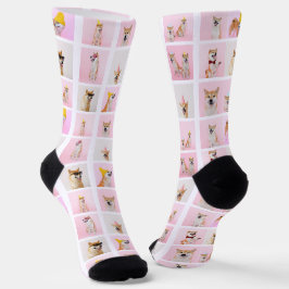 15 Collage Fun Foto Geschenk Custom Personalisiert Socken