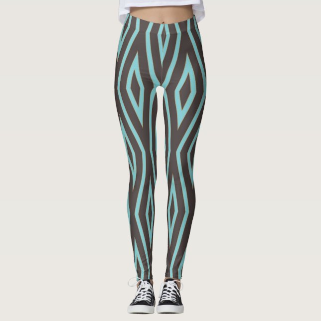 15 Diamantreihe 10 Leggings (Vorderseite)