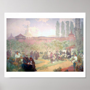 #15 Druck der Bibel von Kralice in Ivancice Poster