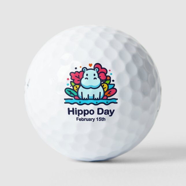 15. Feb - Hippotag Golfball (Vorderseite)