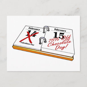 15. Februar Postkarte