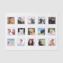 15 Foto Collage Family Decoupage