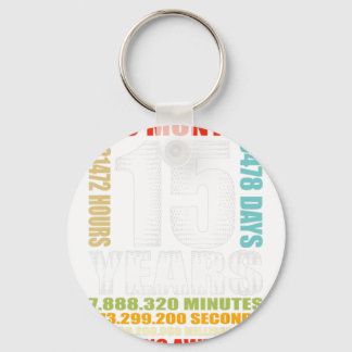 15. Geburtstag 15 Jahre Jungen Mädchen Kinder sind Schlüsselanhänger