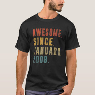 15. Geburtstag 15 Jahre Phantastisch seit 2. Janua T-Shirt