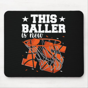 15. Geburtstag Basketballjungen Mousepad