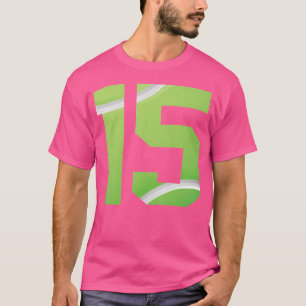 15. Geburtstag Boy Tennis Tennis 15 Jahre Ol T-Shirt