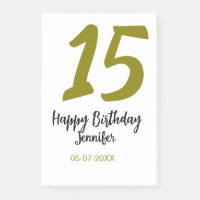 15. Geburtstag quiencenera fügen Datum Jahr golden