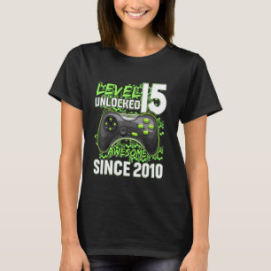 15. Geburtstag Sohn Junge Mädchen 15J 2010 15. T-Shirt