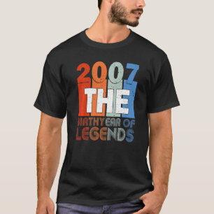 15 Geburtstagskinder Geburtstag 15 Jahre Legende T-Shirt